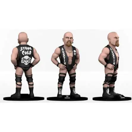 WWE MINIX Stone Cold Steve Austin 4.7-Inch Vinyl Figure