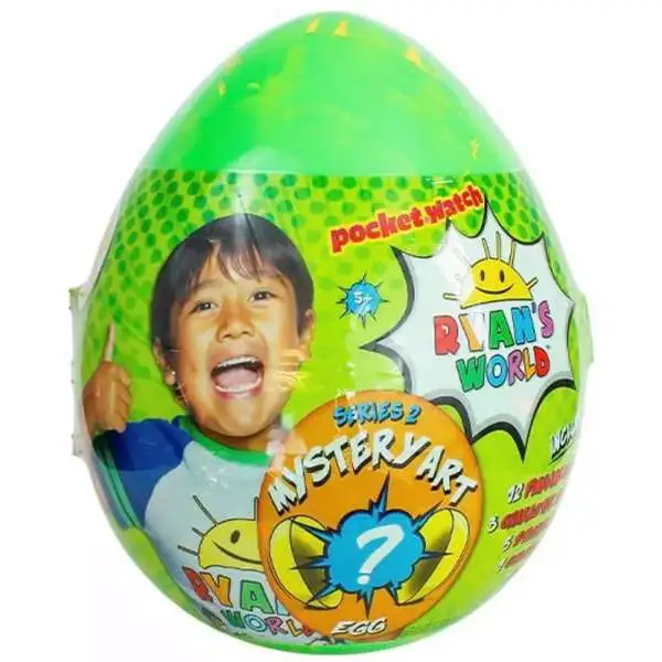 Ryan's World Series 2 Mystery Art Egg Mystery Surprise