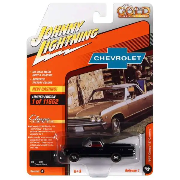 Johnny Lightning Classic Gold Collection 1967 Chevy El Camino Diecast Car #4 [Version B]
