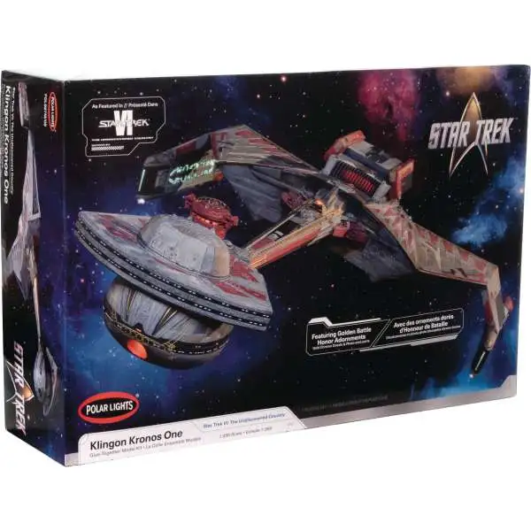 Star Trek VI: The Undiscovered Country Kronos One Model Kit [K't'inga Class Battle Cruiser] (Pre-Order ships July)