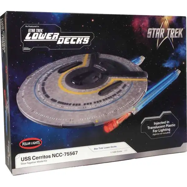 Star Trek Lower Decks U.S.S. Cerritos NCC-75567 Model Kit [Lower Decks] (Pre-Order ships July)
