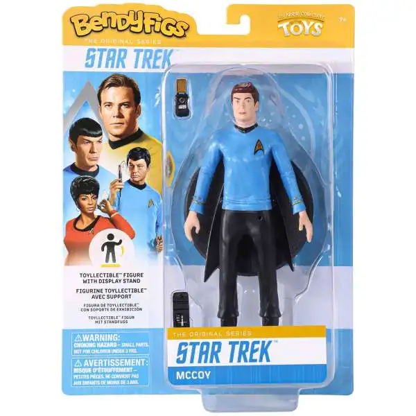 Star Trek The Original Series Bendyfigs Dr. McCoy 7-Inch Bendable Figure [Damaged Package]