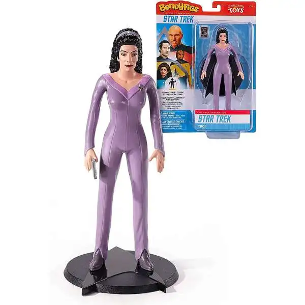 Star Trek The Next Generation Bendyfigs Troi Bendable Figure
