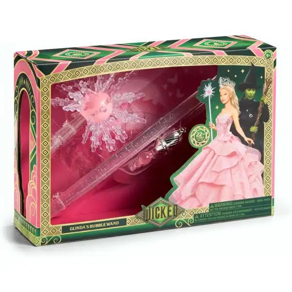 Wizard of Oz Wicked Glinda's Bubble Wand Roleplay Toy