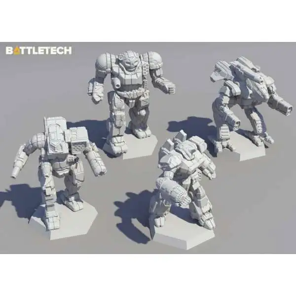 BattleTech Inner Sphere Direct Fire Lance Miniature Set #35725