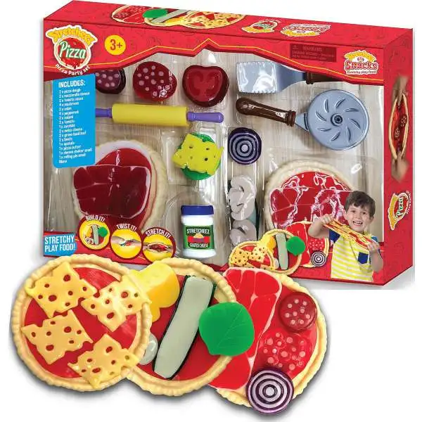 Stretcheez Snacks Pizza Party Playset [Damaged Package]
