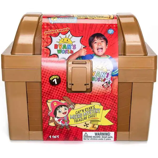 Ryan's World Series 1 Cap'N Ryan's Micro Mystery Treasure Chest Mega Mystery Box