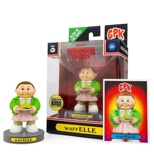 Garbage Pail Kids x Stranger Things WaffELLE Exclusive 4-Inch Mini Figure [Green]