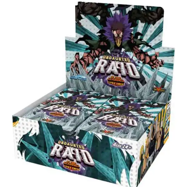 Universus CCG My Hero Academia Series 5 Undaunted Raid Booster Box [24 Packs]