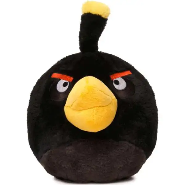 Angry Birds Bomb 8-Inch Plush [Black Bird]