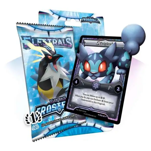 Elestrals TCG Frostfall Stellar Frigcub BLISTER Pack [1 Pack]