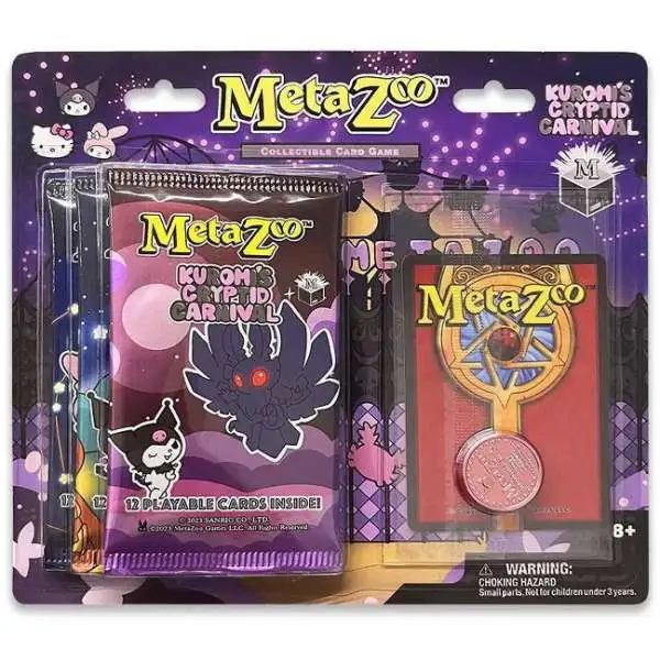 アイカツカードハロウィンセット◻︎ MetaZoo Trading Card Game Kuromis Cryptid Carnival Special Edition