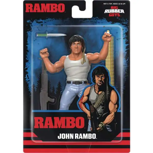 Big Rubber Guys John Rambo 5-Inch Bendable Figure