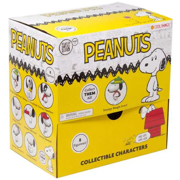 Peanuts Collectible Characters Mystery Box [20 Packs]