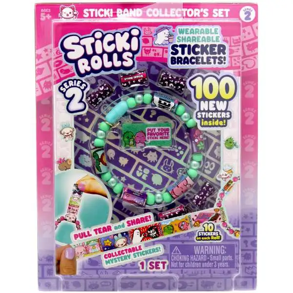Sticki Rolls Series 2 Sticki Band Collector's Set