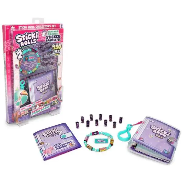 Sticki Rolls Series 2 Sticki Book Collector's Set