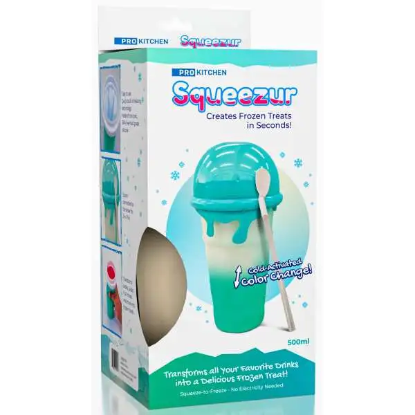 Pro Kitchen SQUEEZur BLUE 500ML Instant Slushie Maker