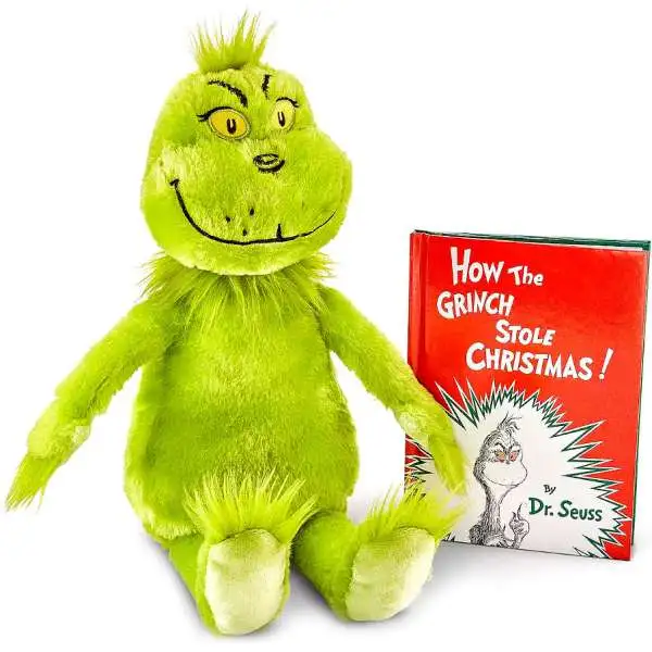 How the Grinch Stole Christmas The Grinch Exclusive 9.75-Inch Plush & Book