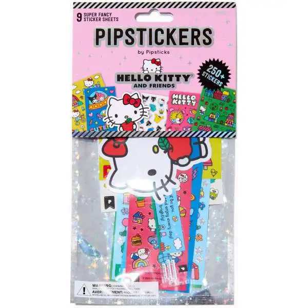 Hello Kitty & Friends Pipstickers Hello Kitty Grab Bag Sticker Set [250+ Stickers]