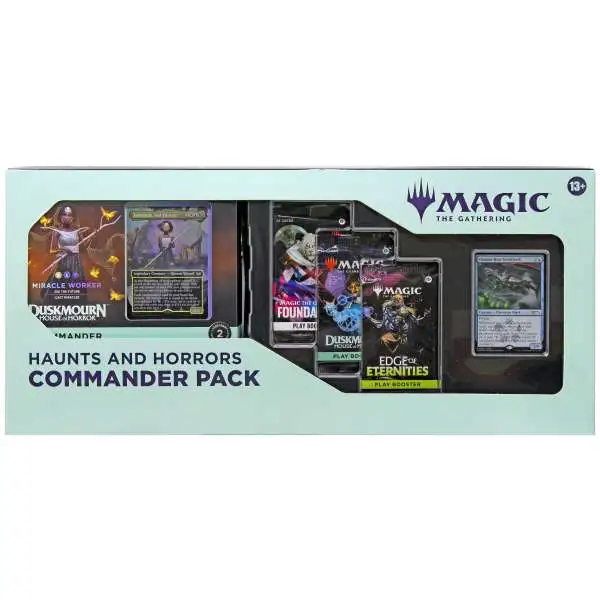 Magic The Gathering Haunts Horror Commander Pack Miracle Worker