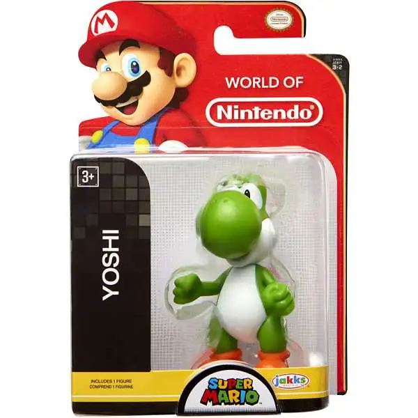 World of Nintendo Super Mario Wave 17 Yoshi 2.5-Inch Mini Figure [Green]