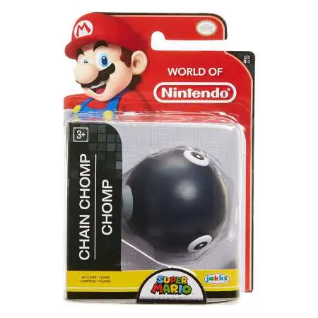 World of Nintendo Super Mario Wave 18 Chain Chomp 2.5-Inch Mini Figure [Wave 16]