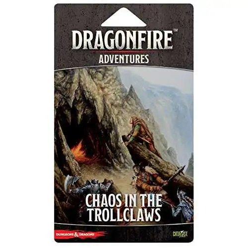 Dungeons & Dragons Dragonfire Chaos in the Trollclaws Deck Building Game Adventure Pack