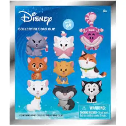 3D Figural Keyring Disney Series 69 Cats Mystery Pack [1 RANDOM Figure]