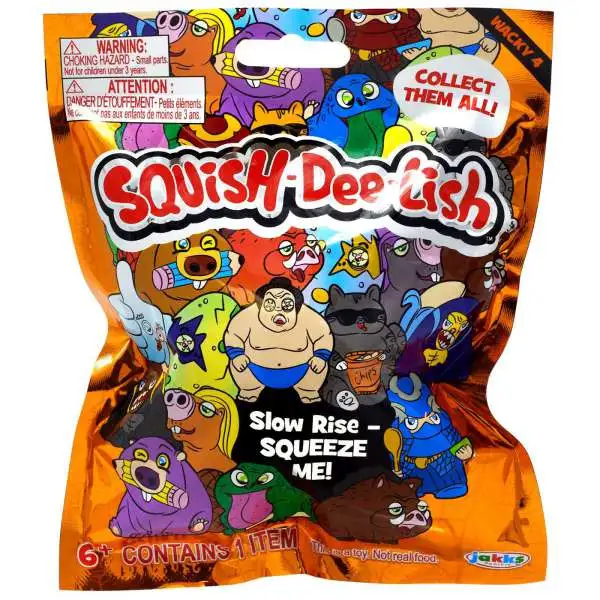Squish-Dee-Lish Wacky Series 4 Mystery Pack