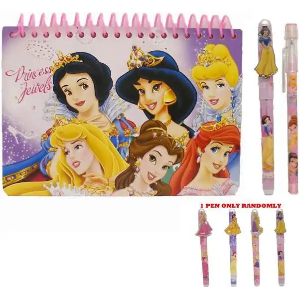 Disney Princess Autograph Book & Pen