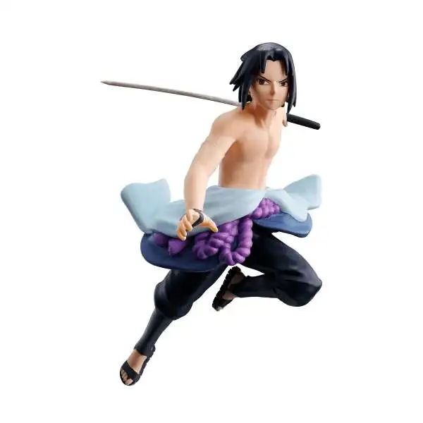 Naruto Shippuden Gashapon Great Posing Figures Series 2 Sasuke Uchiha 3-Inch Mini Figure [Loose]