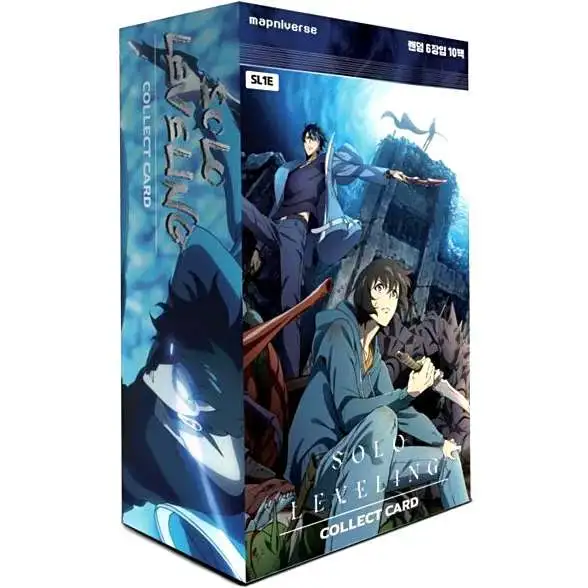 Solo Leveling Trading Card Game Mapniverse Vol. 1 Booster Box SL1E [KOREAN, 10 Packs] (Pre-Order ships April)