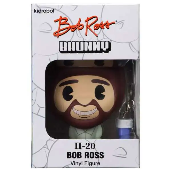 Funko Vinyl SODA: Bob Ross - Figura In Lattina Da Collezione Con Chase Variant 1:6 - Include Biglietto POG, Altezza 10,5 Cm