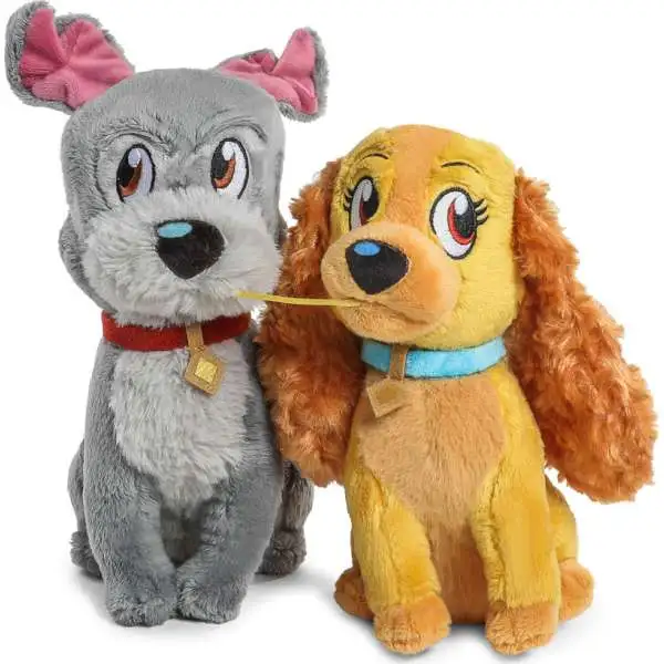 Disney Lady & The Tramp 8-Inch Interactive Plush [Spaghetti Kiss] (Pre-Order ships July)