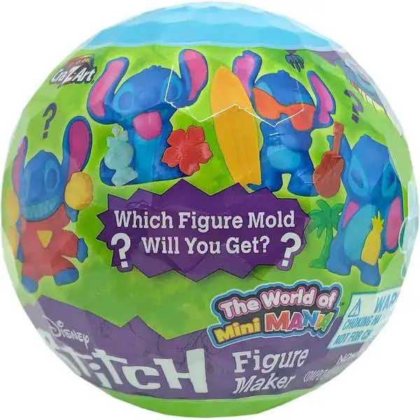 Disney Stitch The World of Mini Mania Figure Maker Mystery Pack
