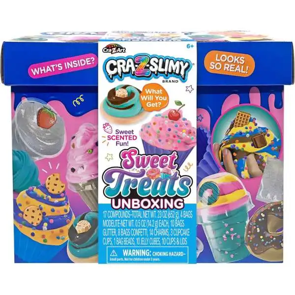 Cra-Z-Slimy Sweet Treats Unboxing Set Cra-Z-Art - ToyWiz