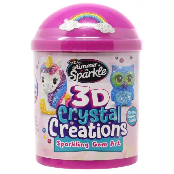 Shimmer n Sparkle 3D crystal Creations Sparkling Gem Art Mystery