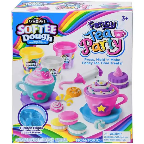 Softee Dough Fancy Tea Party Playset