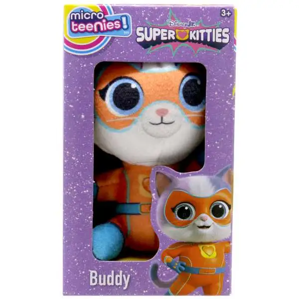 Disney Junior SuperKitties Micro Teenies! Buddy 3-Inch Micro Plush