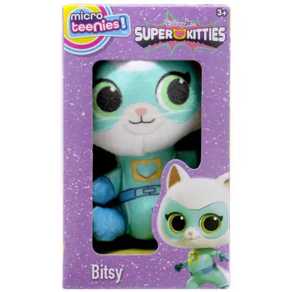Disney Junior SuperKitties Micro Teenies! Bitsy 3-Inch Micro Plush