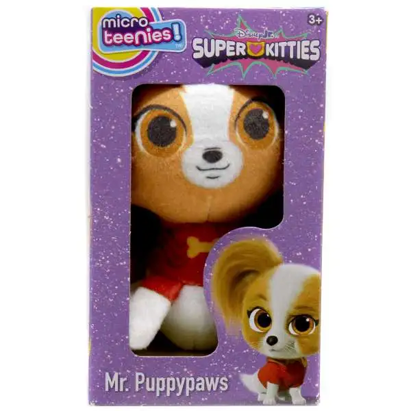 Disney Junior SuperKitties Micro Teenies! Mr. Puppypaws 3-Inch Micro Plush