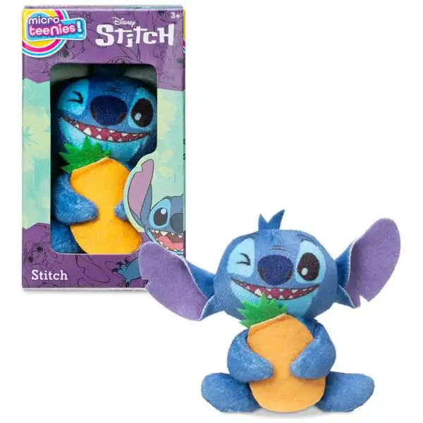 Disney Lilo & Stitch Micro Teenies! Stitch 3-Inch Micro Plush [Pineapple]
