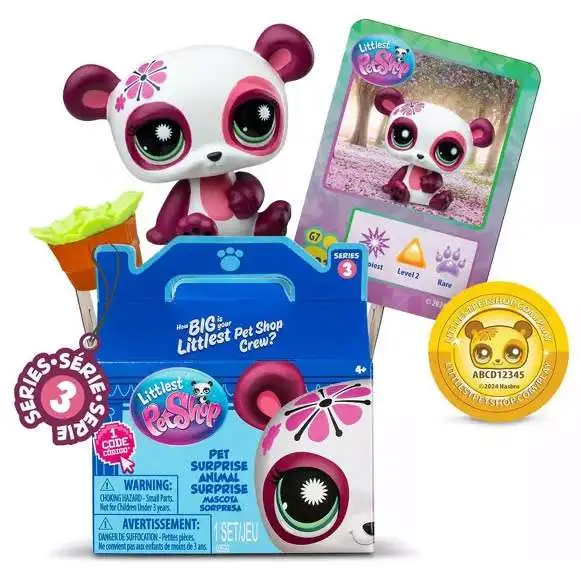 Littlest Pet Shop 2024 Generation 7 Series 3 Pet Surprise Mystery Pack [1 RANDOM Figure]