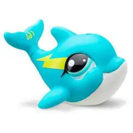 Littlest Pet Shop 2024 Lightning Bolt Blue Dolphin Mini Figure #65 [Loose]