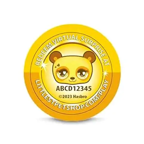Littlest Pet Shop 2024 Gold Virtual Code Token