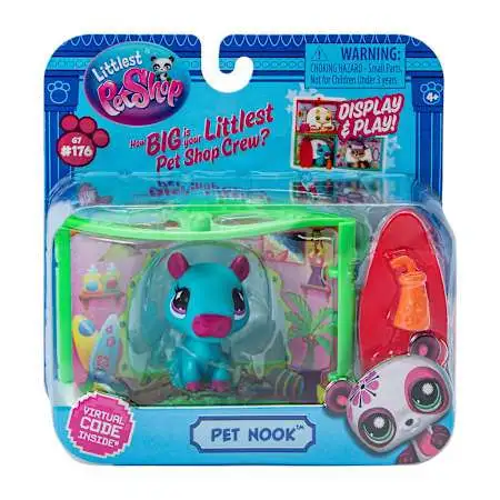 Littlest Pet Shop 2024 Generation 7 Pet Nook Capybara Figure #31 [Surf Shack, with Virtual Code]