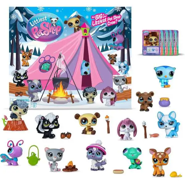 Littlest Pet Shop Cozy Campfire Collector Set