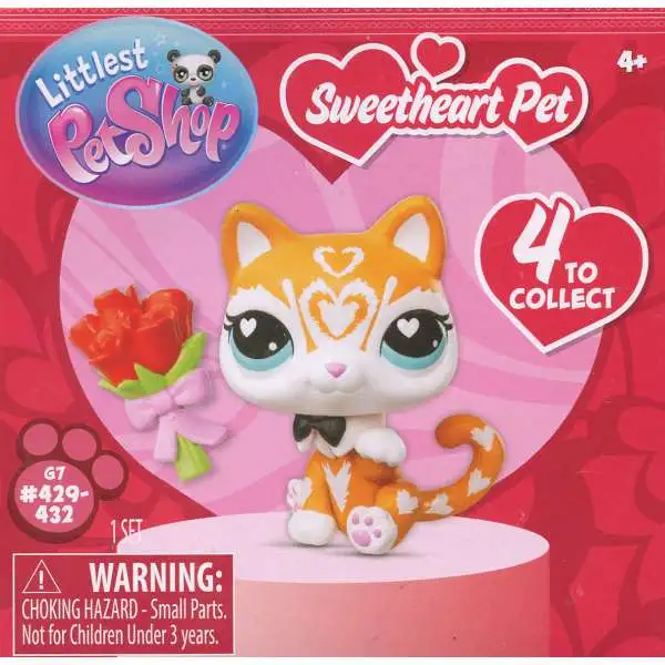 Littlest Pet Shop 2026 Generation 7 Sweetheart Pet Cat Figure #430