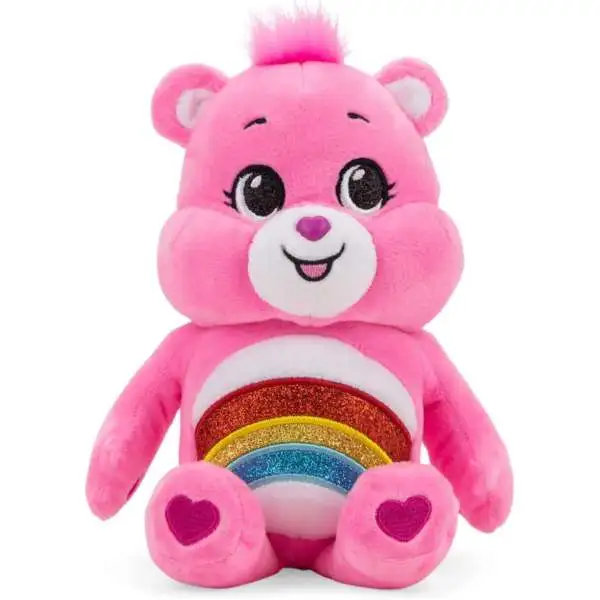 Care Bears Glitter Cheer Bear 9-Inch Plush
