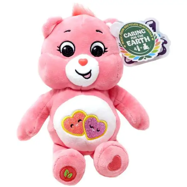 Care Bears Glitter Love-a-Lot Bear 9-Inch Plush